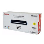 Hộp mực màu Canon 307 (vàng) - Dùng cho máy LBP 5000/ 5100