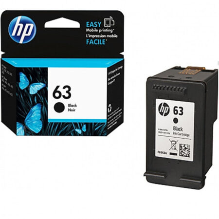 Mực in phun HP 63 (đen) – Cho máy HP Deskjet 1110/ 1112/ 2130/ 2132/ 3630