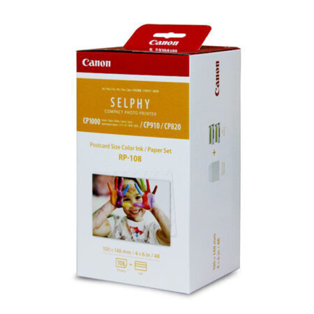 Giấy in ảnh Canon RP-108IN – Cho máy in ảnh mini Canon Selphy
