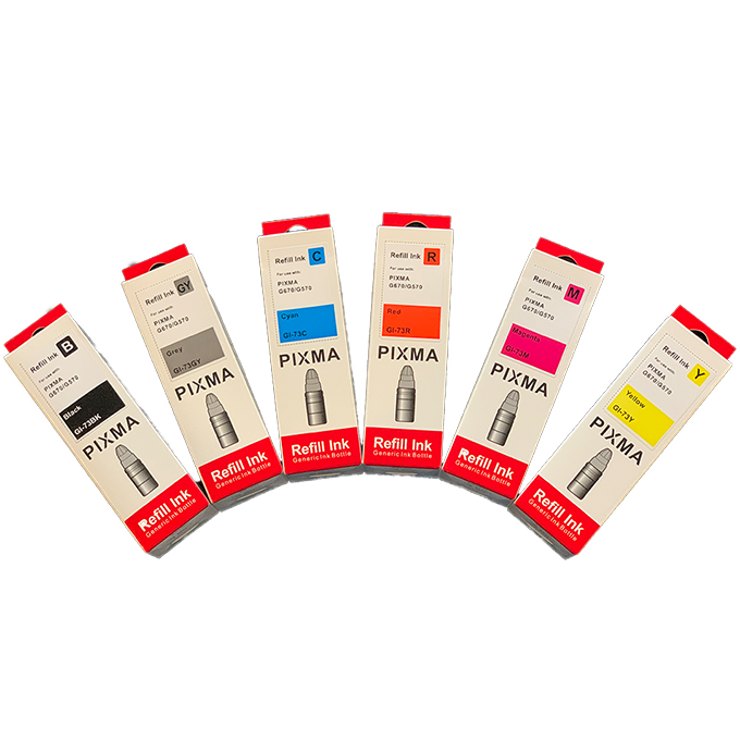Set mực màu Canon GI-73 (Refill)